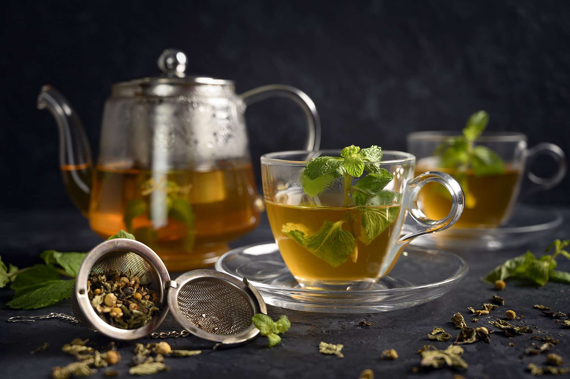 Thé à la menthe